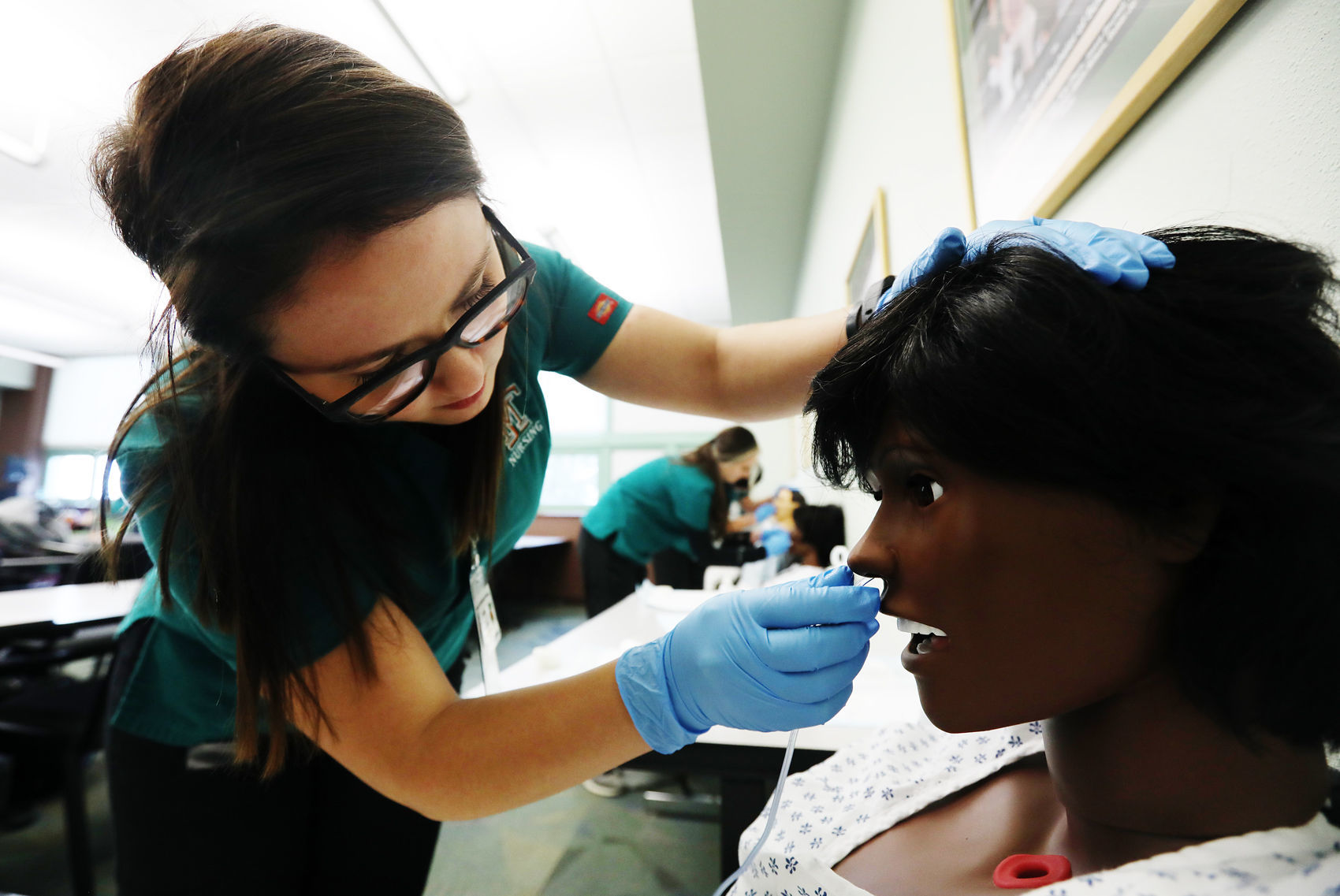 Montana Tech nursing students